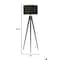 Homeroots Black Metal Floor Lamp21 x 21 x 61.5 in. 372803 - alternate 8